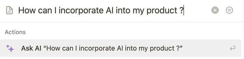 AI Notion anglais