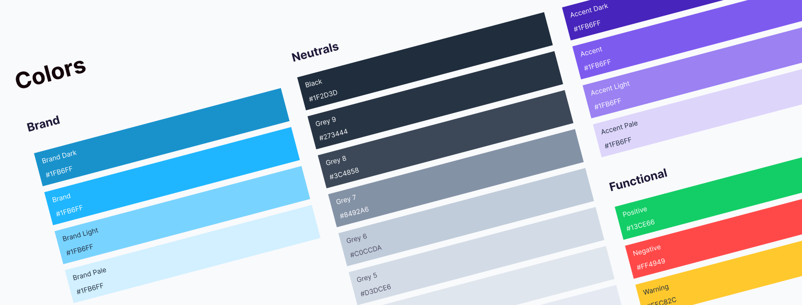 Color palette