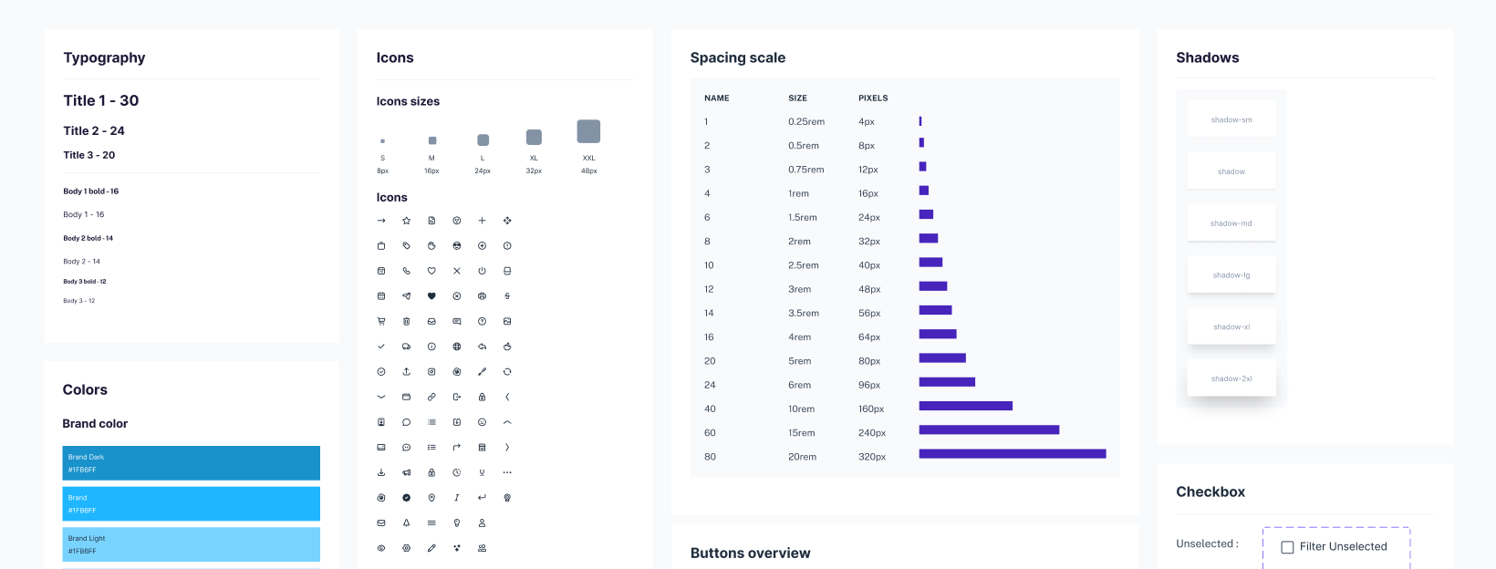 Design tokens