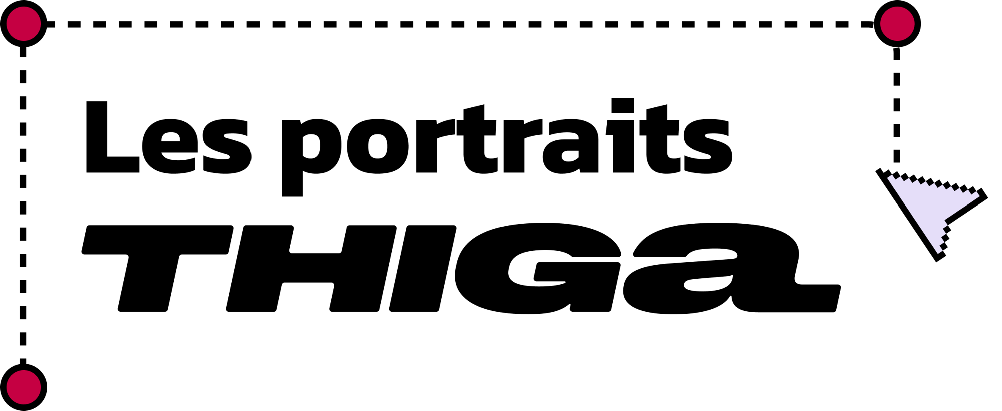 Logo les portraits Thiga