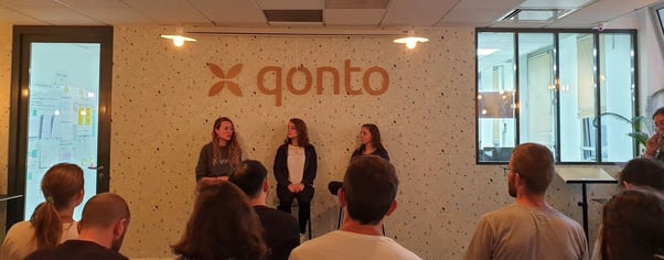 meetup product marketing avec Lucie Casamitjana, Olivia Lauret et Caroline Guyot