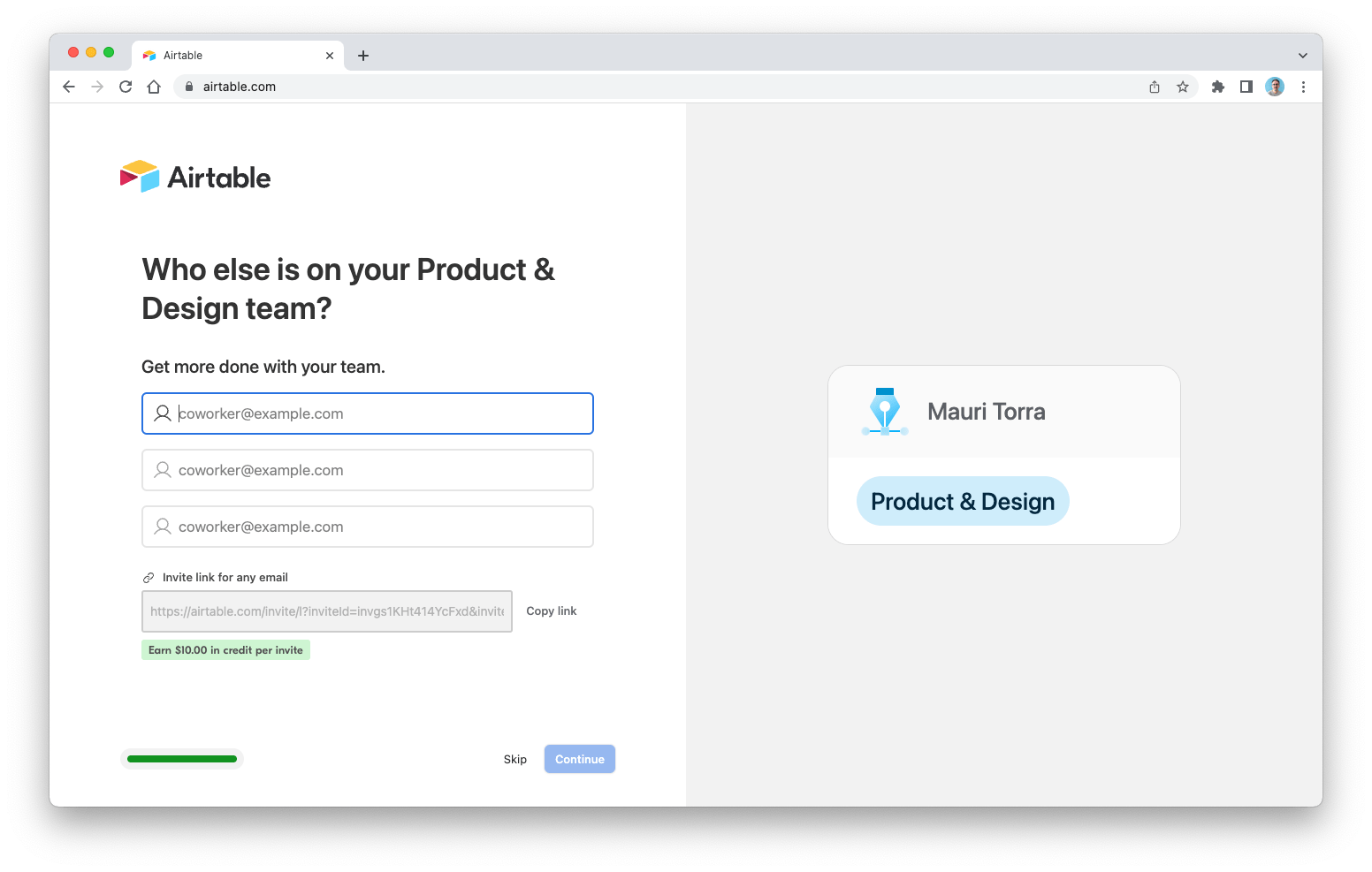 Onboarding de Airtable o cómo incrementar la Activación un 20%