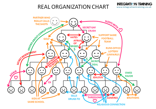 real organization chart