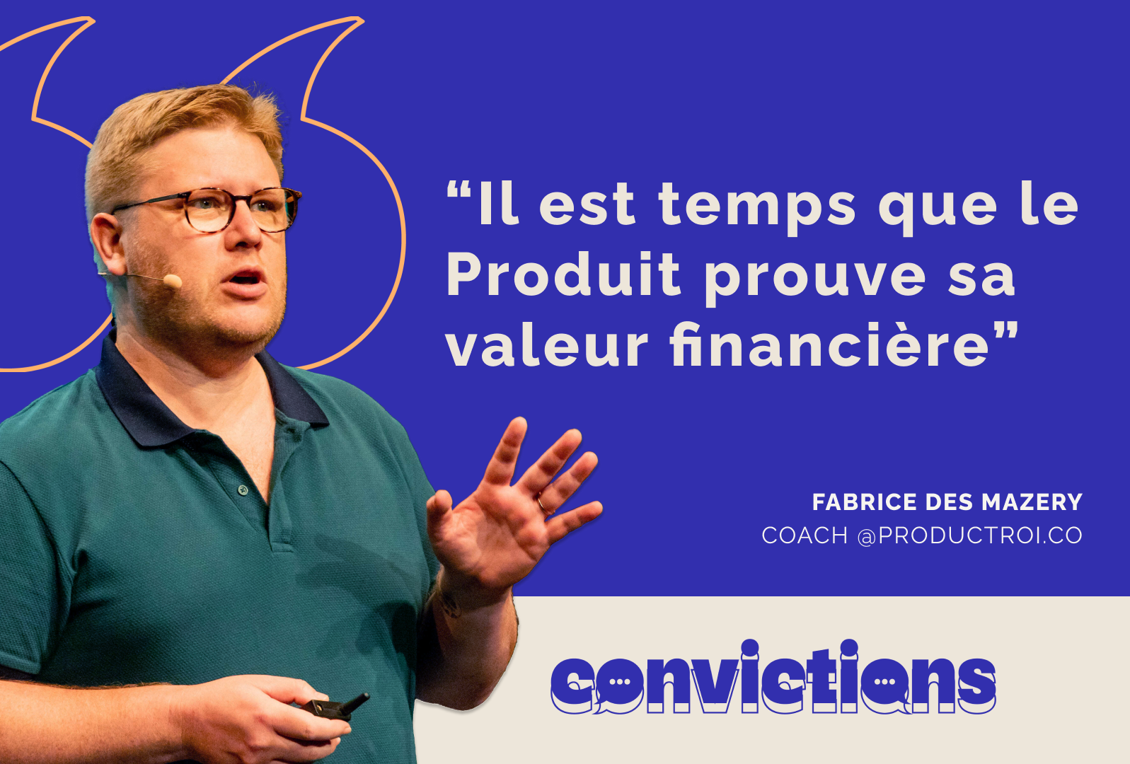 Fabrice des Mazery, coach ProductROI.co