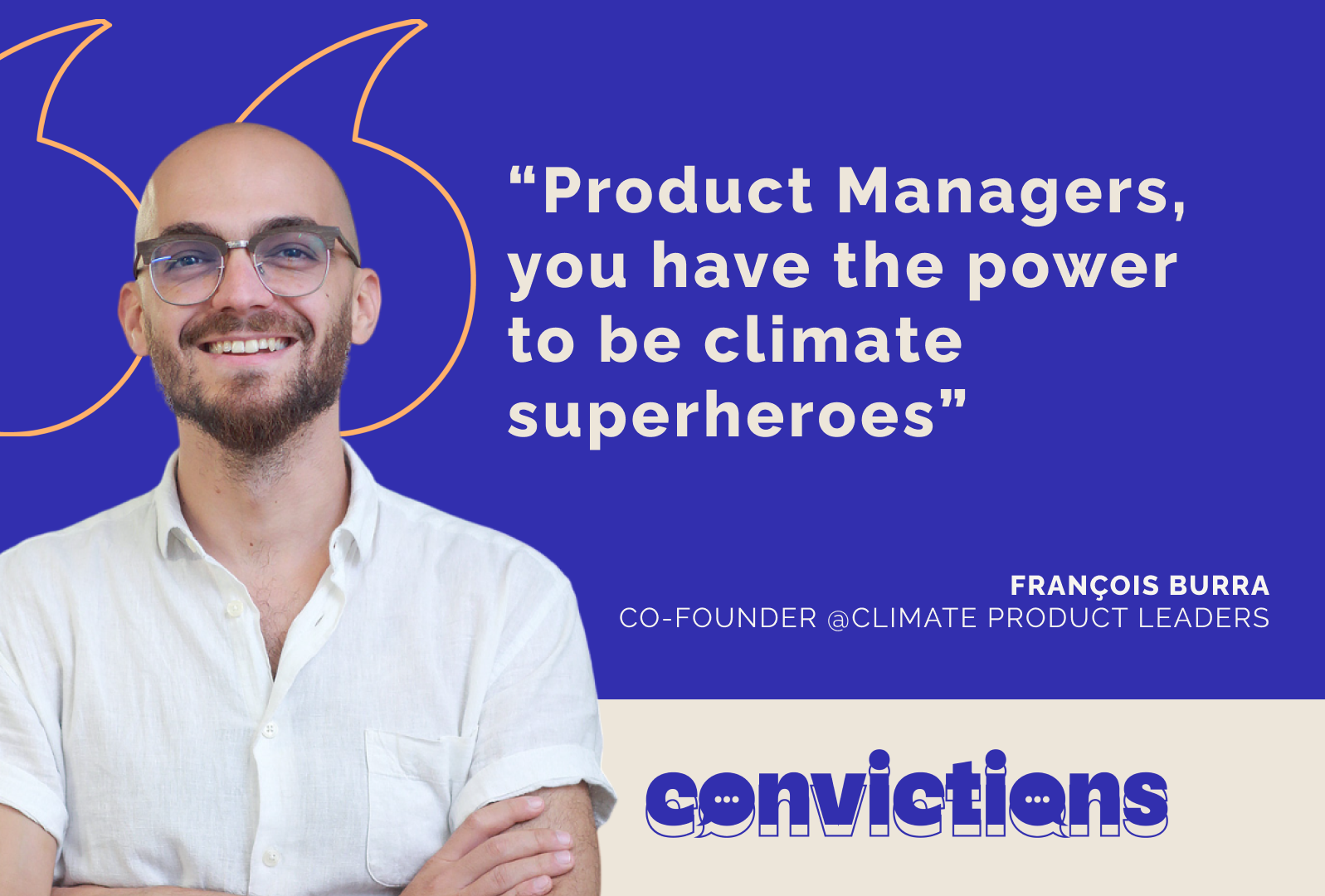 François Burra Co-Founder Climate Product Leaders