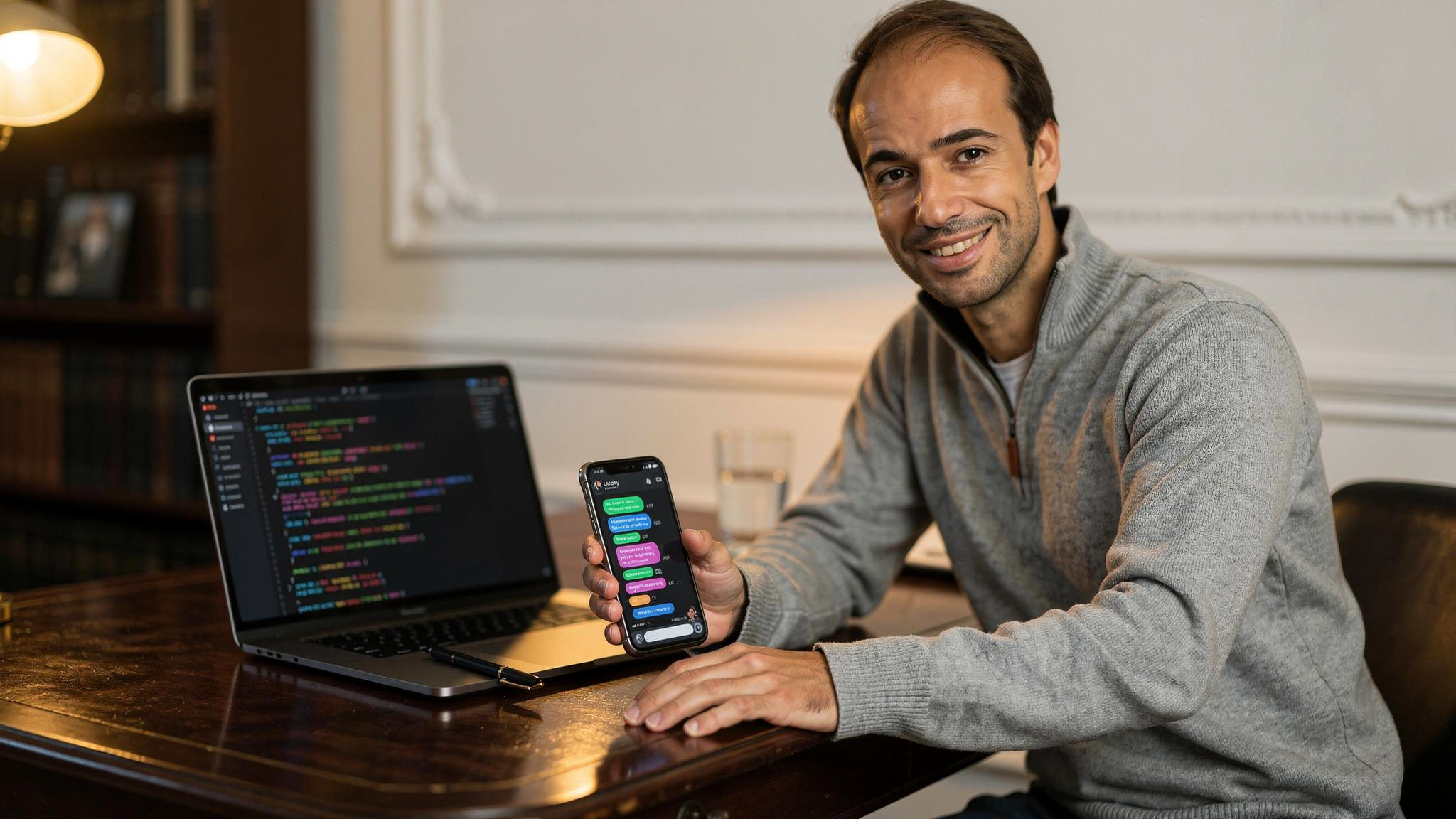 Hugo Geissmann CEO Thiga tuto chief of staff IA